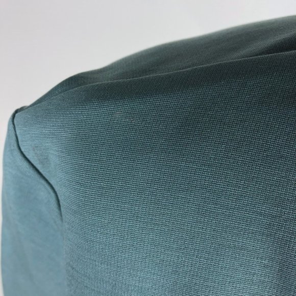 Cos M Medium Flared V Neck Dress Sage Green - Picture 8 of 8